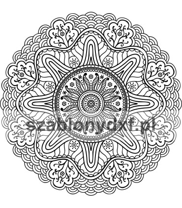 Mandala Indyjska35