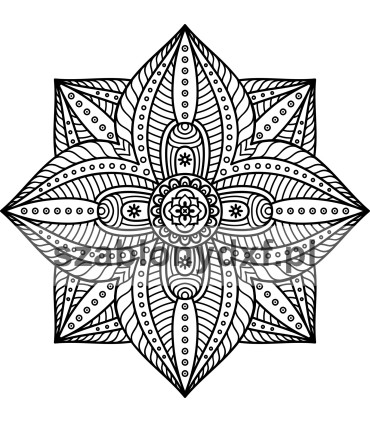 Mandala Indyjska40