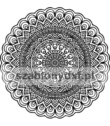 Mandala Indyjska41
