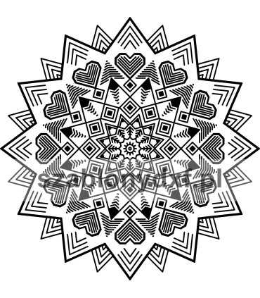 Mandala Indyjska43