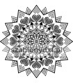 Mandala Indyjska43