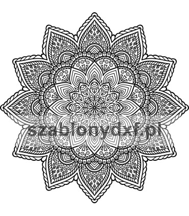 Mandala Indyjska45