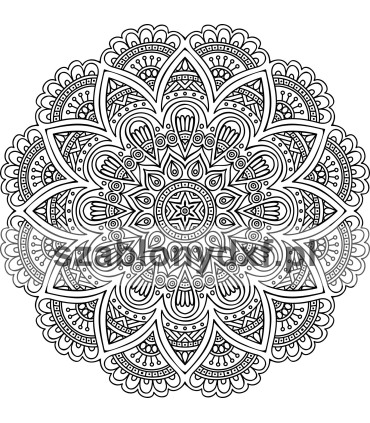Mandala Indyjska52