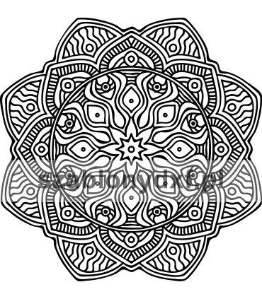Mandala Indyjska53