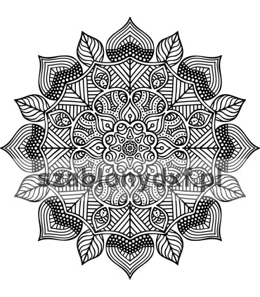 Mandala Indyjska60