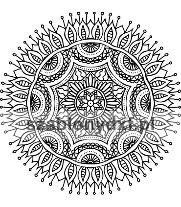 Mandala Indyjska66