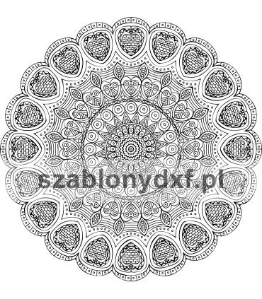 Mandala Indyjska80