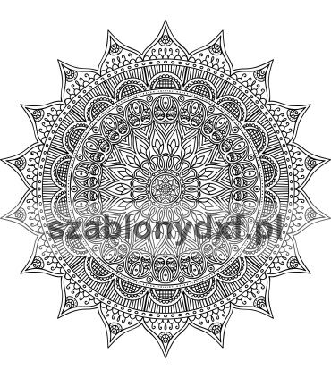 Mandala Indyjska91