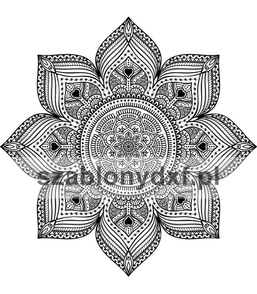 Mandala Indyjska99