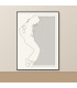 Profil kobiety – obraz ażurowy DXF i SVG do CNC