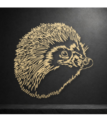 Dekoracja ażurowa Kolczatka – DXF i SVG do CNC