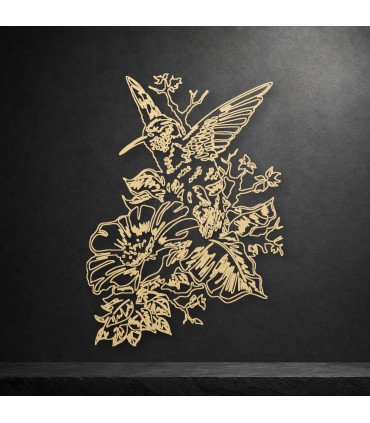 Dekoracja ażurowa Ptak – DXF i SVG do CNC