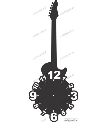 Zegar Guitar I