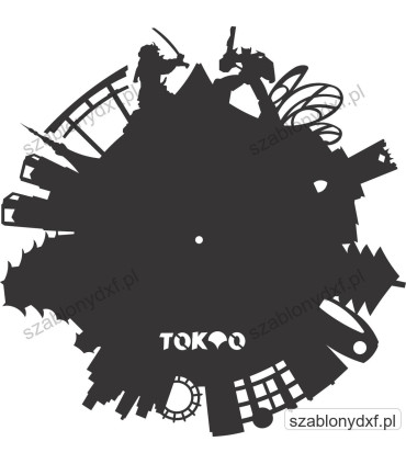 Zegar Tokyo I