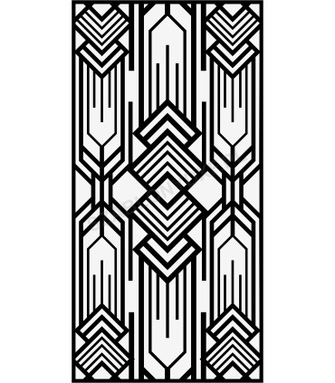Panel Art Deco-Geometry-1