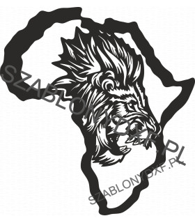 Lion III – plik cyfrowy DXF