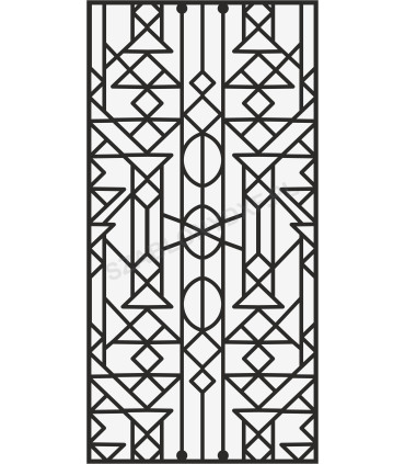 Panel Art Deco-Geometry-39