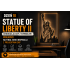 Statue of Liberty II — dekoracja DXF z symbolem wolności na finał serii inspiracji