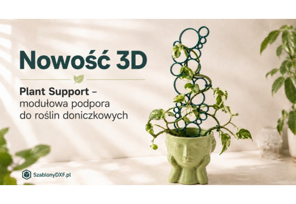 Plant Support – modułowa podpora do roślin doniczkowych 