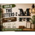 The Letters-2 — projekt DXF na napis, który nadaje przestrzeni osobisty charakter
